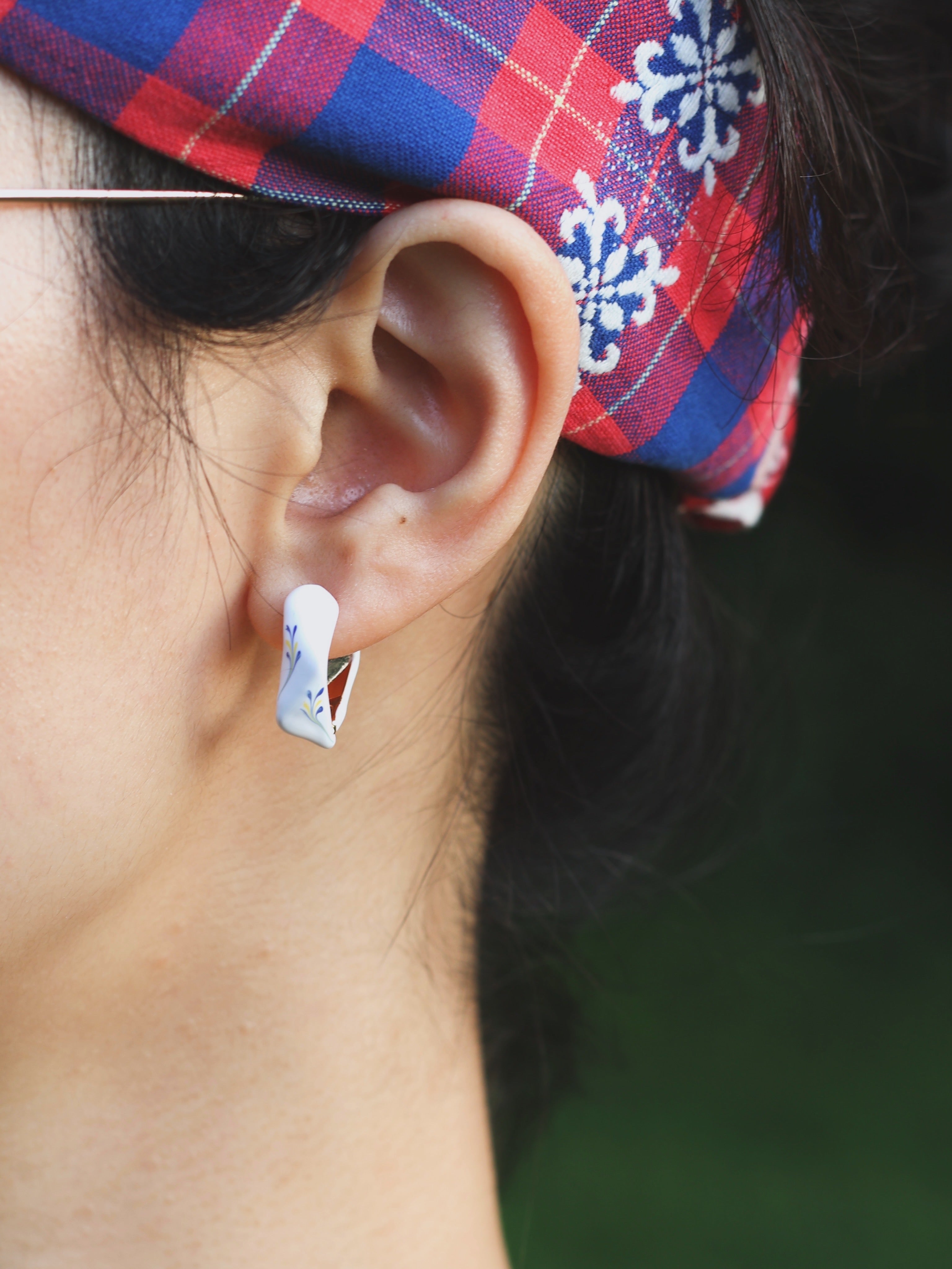 Stellar Hoepeloorbellen — Blauw · Groot