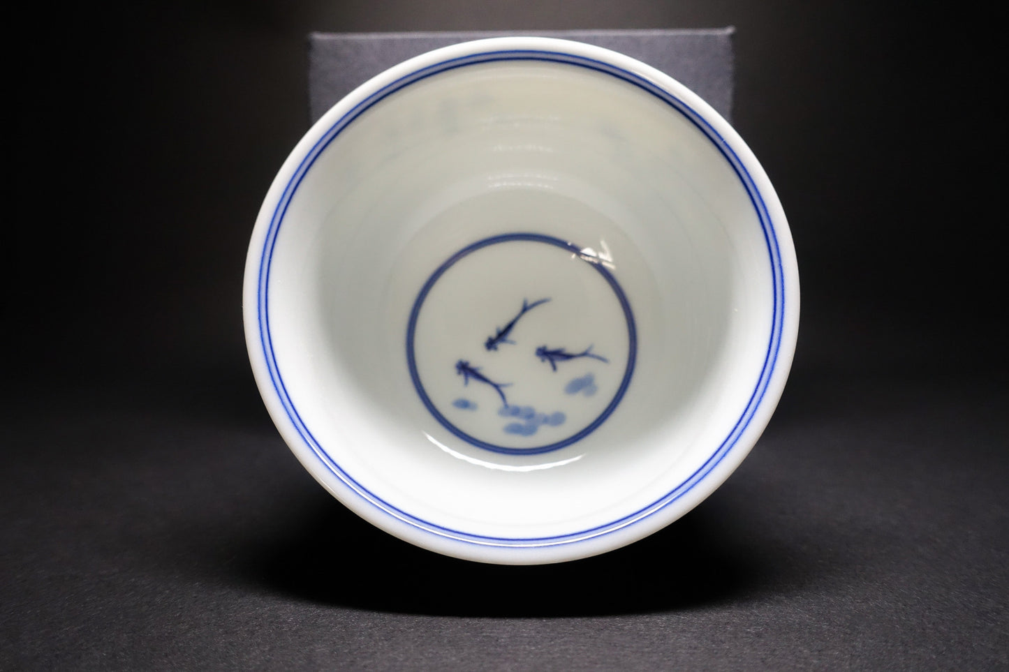 Hand-Painted Goldfish and Lotus Cup - Exclusive Customization from Jingdezhen