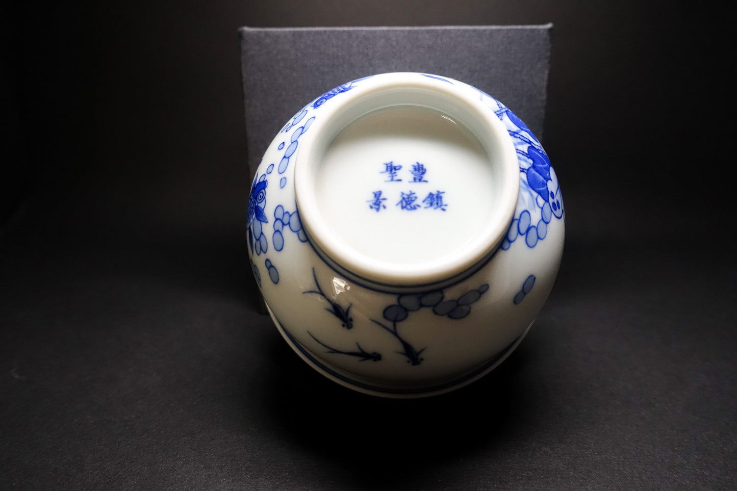 Hand-Painted Goldfish and Lotus Cup - Exclusive Customization from Jingdezhen