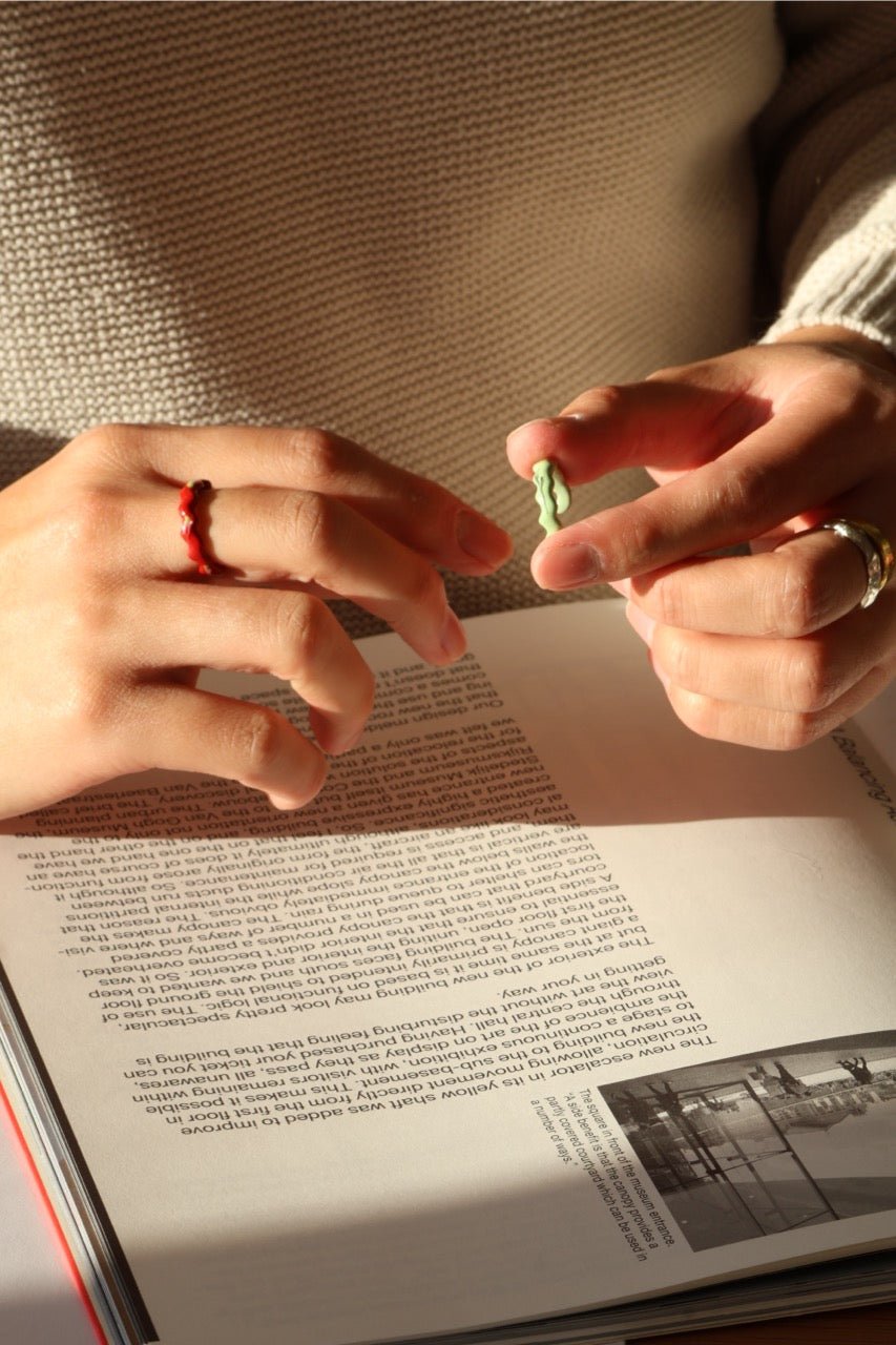 Flora Enamel - Colorful Ring - EenPorcelain