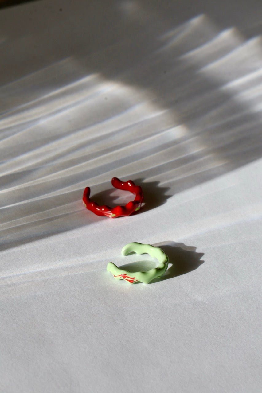 Flora Enamel - Colorful Ring - EenPorcelain