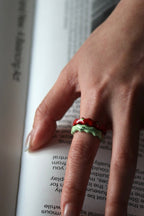 Flora Enamel - Colorful Ring - EenPorcelain