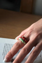 Flora Enamel - Colorful Ring - EenPorcelain
