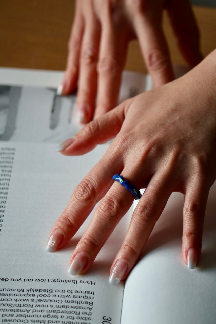 Flora Enamel - Colorful Ring - EenPorcelain