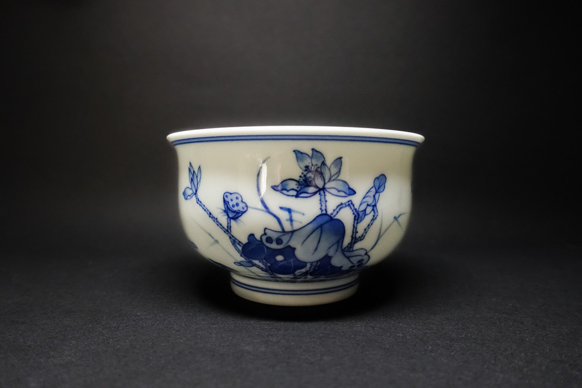 copy-of-hand-painted-intertwining-lotus-stems-tea-cup-exclusive-customization-from-jingdezhen, EenPorcelain 