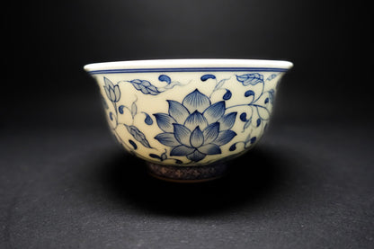copy-of-hand-painted-bamboo-bell-shaped-tea-cup-exclusive-customization-from-jingdezhen, EenPorcelain 