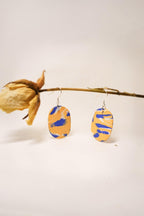 copy-of-handmade-original-ceramic-shard-earrings-blue-black, EenPorcelain 