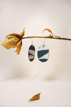 handmade-original-ceramic-shard-earrings, EenPorcelain 