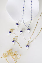 Mushroom Pendant Necklace – Hand - Painted Ceramic Charm - EenPorcelain