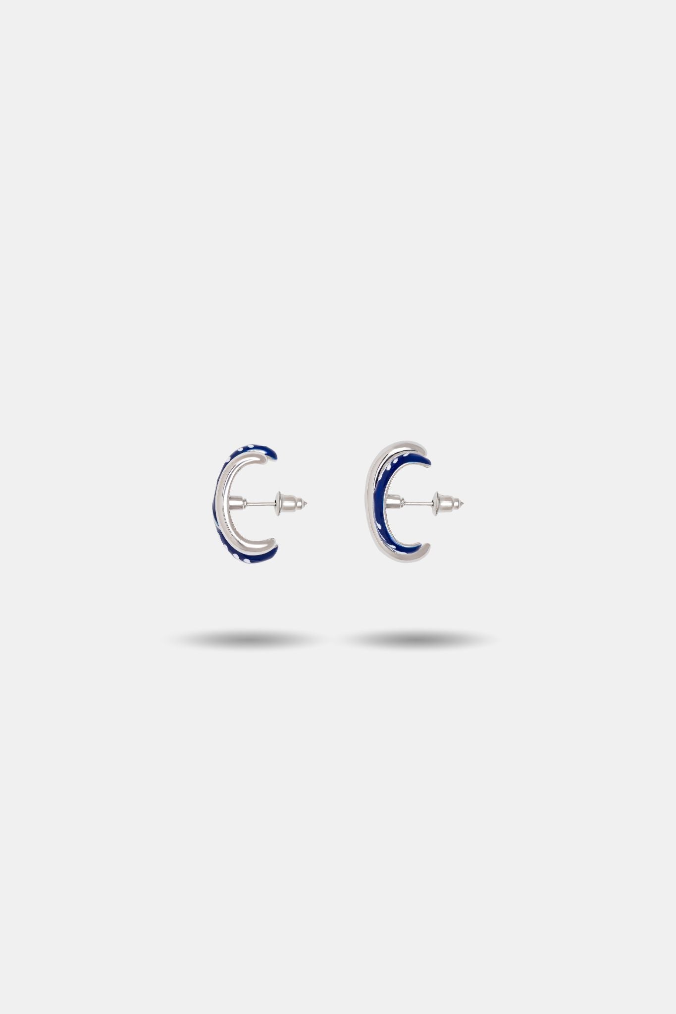 Enamel Earrings — Hook on Ears - EenPorcelain