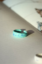 Smoke Enamel - Colorful Ring - EenPorcelain