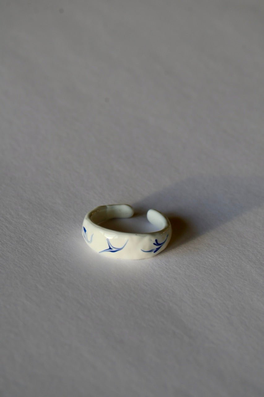 Smoke Enamel - Colorful Ring - EenPorcelain