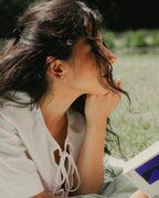 Spinning Blossom Earrings – Enamel Flowers with Pearl Accents - EenPorcelain