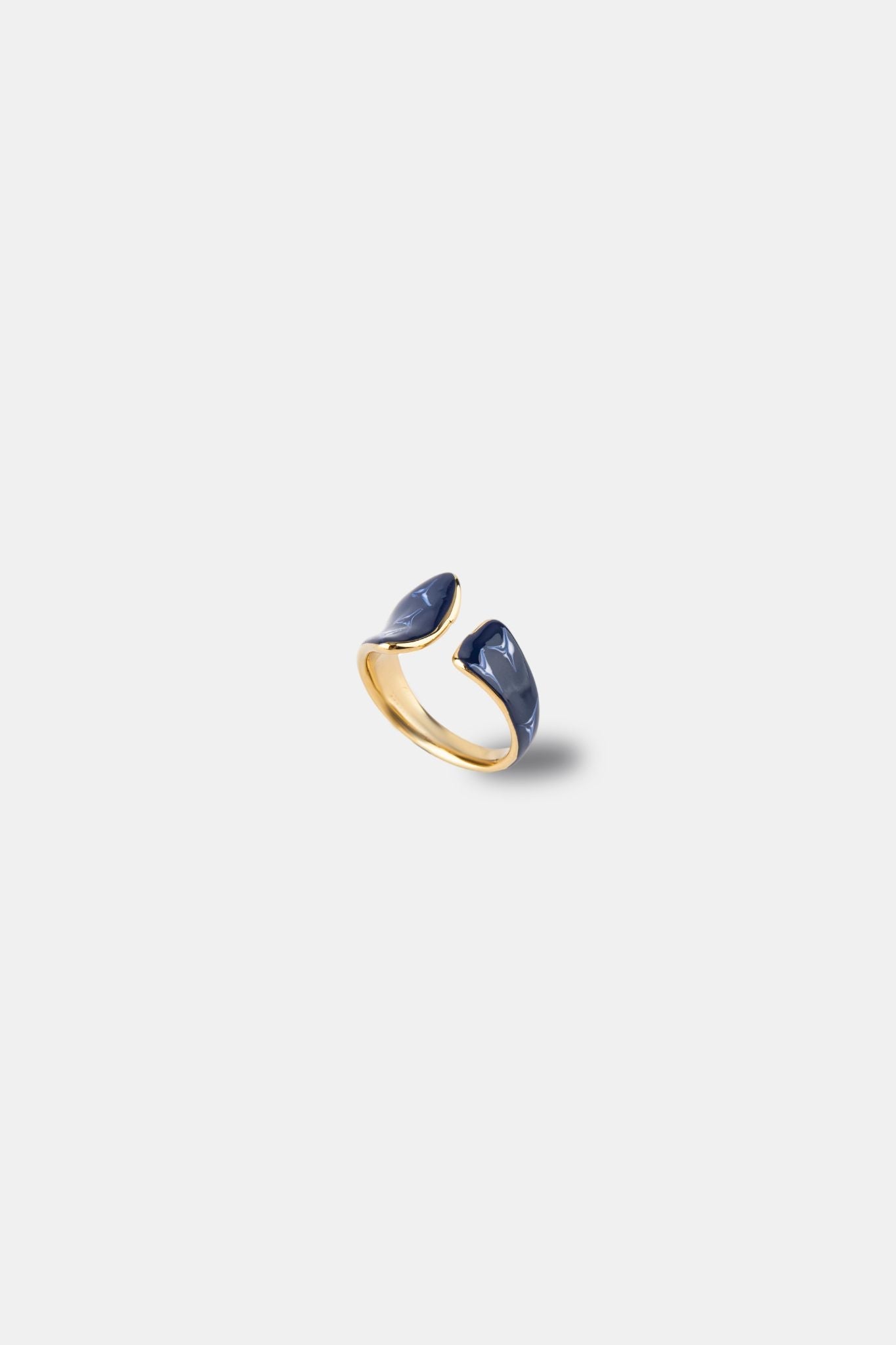 Stellar Inkflow Lux Ring - Band Open Design - EenPorcelain