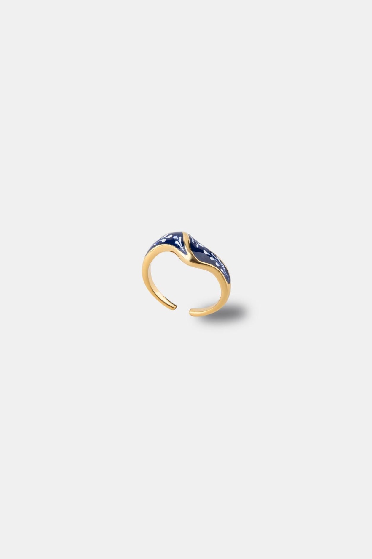 Varia Flower Ring - Asymmetric - EenPorcelain