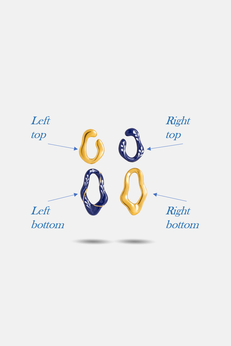 Varia Replacement Parts - in case you lost some parts - EenPorcelain-Enamel Painted Jewelry